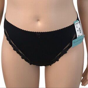 Goddess Georgia Thong Black L
